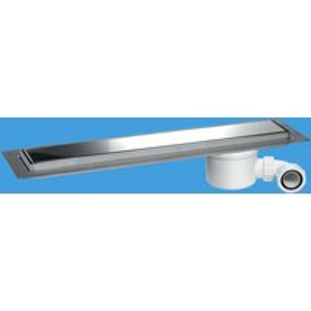 McAlpine CD700-P Polished Stainless Steel Standard Channel Drain - 648mm