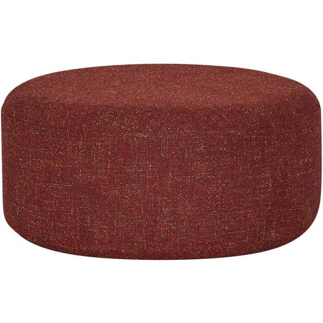 Hübsch - Marshmellow Pouf Large Red