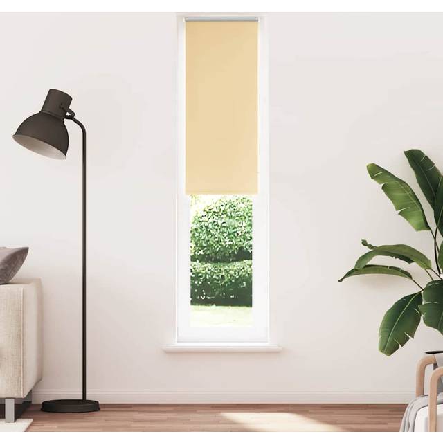 Rullgardin mörkläggningsbeige 50x230 cm tyg bredd 45,7 cm