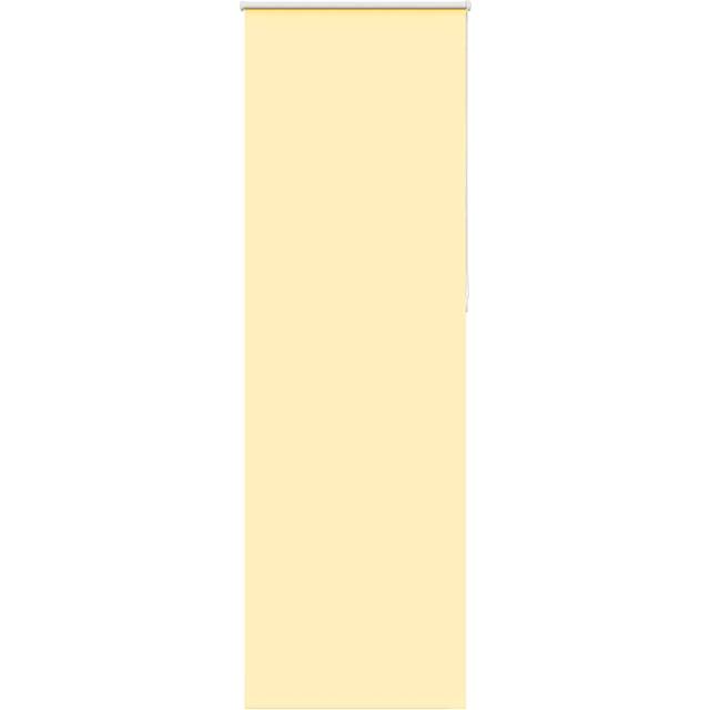 vidaXL Roller Blind Blackout Yellow 85x230 cm Fabric Width 80.7 cm Polyester