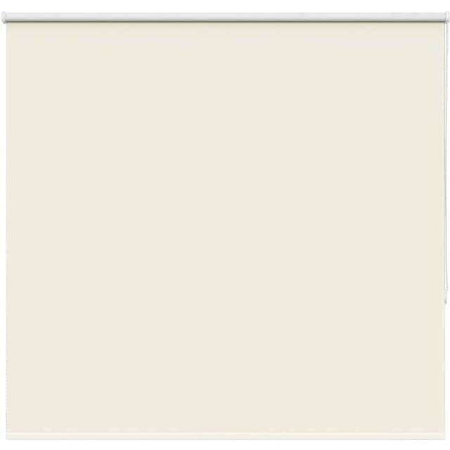 vidaXL Roller Blind Blackout Off White 145x150 cm Fabric Width 141.6 cm Polyester