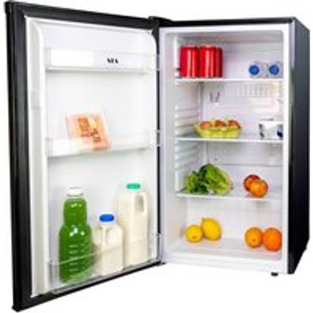 SIA LFS01BL/E 48cm Black Freestanding 91L Under Counter Larder Fridge