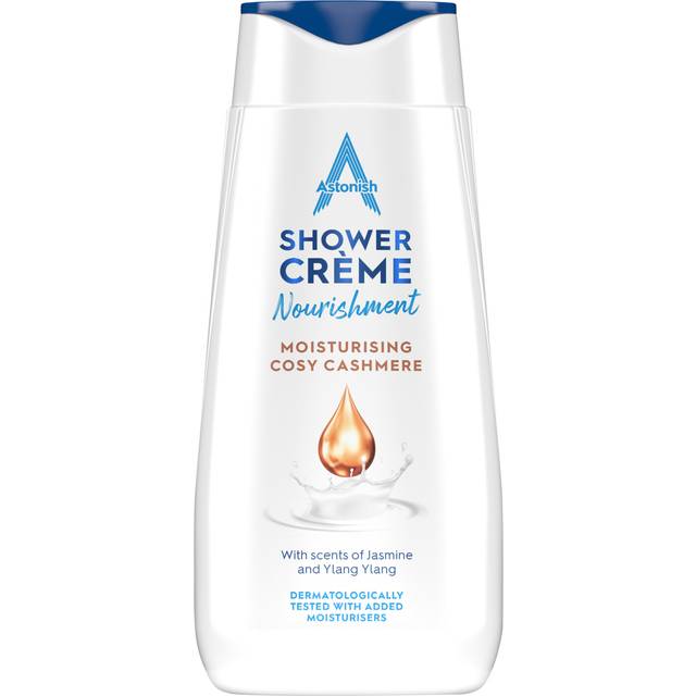 Astonish Shower Crème Nourishment Moisturising Cosy Cashmere 400ml