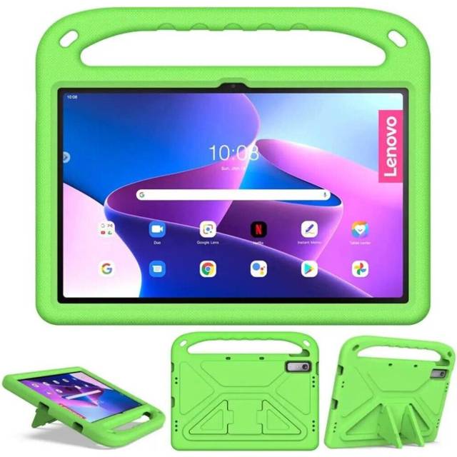 (red, M10 TB-X605FC) Kids Safe Eva Stand Case For Lenovo Tab M8 4rd Gen M9 Tb-300fu Shockproof Cover For Tab P11 Gen 2 Tb-350fu M10 3rd Gen Tb-328fu
