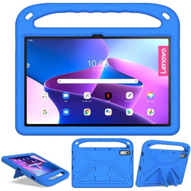 (blue, M9 K9 TB-310FU) Kids Safe Eva Stand Case For Lenovo Tab M8 4rd Gen M9 Tb-300fu Shockproof Cover For Tab P11 Gen 2 Tb-350fu M10 3rd Gen Tb-328fu
