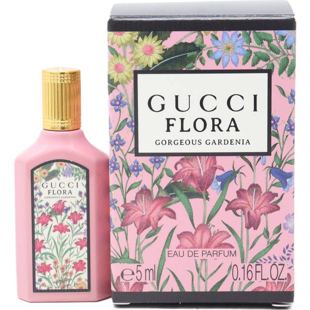 Gucci Flora Gorgeous Gardenia Eau De Parfum Miniature Splash For Women 0.16oz