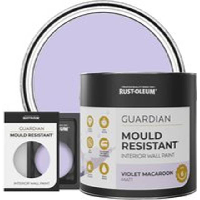 Rust-Oleum Guardian Mould Resistant Interior Wall Paint - VIOLET MACAROON - 10ml - Purple