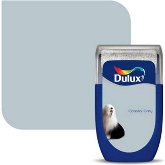 Dulux Colour Emulsion Paint Tester Pot - Coastal Grey - 30ml - Blues