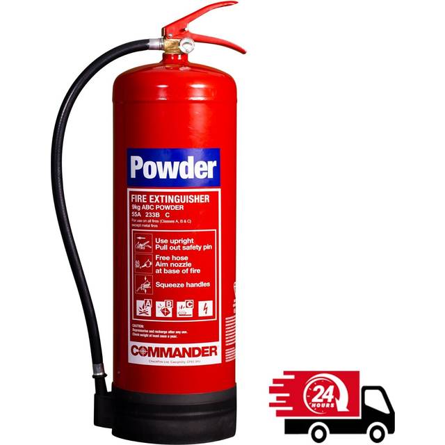 Commander 4kg Abc Dry Powder Fire Extinguisher