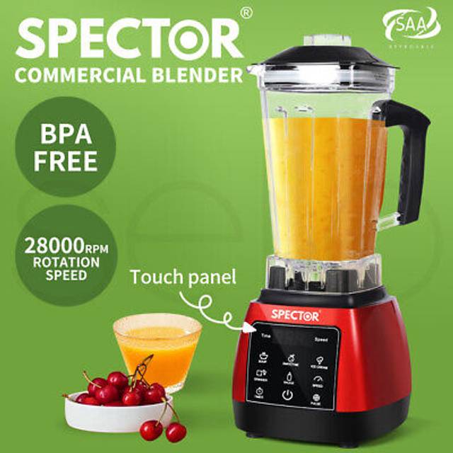 Spector 2l commercial blender mixer food processor juicer smoothie ice crush