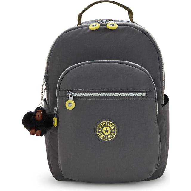 Kipling seoul s small backpack - back to grey rrp £88