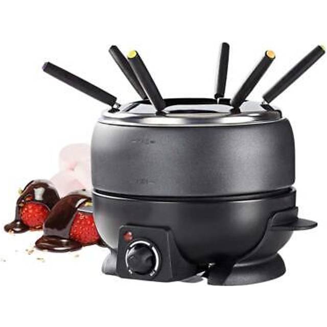 Ex-Pro 2.3L Electric Fondue Set with 6 Forks + Adjustable Temperature