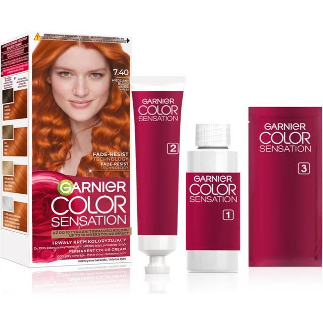 Garnier Color Sensation Hårfärg Skugga 7.40 Miedziany Blond 1 st.