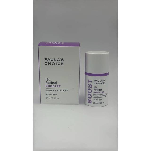 Paula's choice 1% retinol booster serum light-weight anti aging face treatment