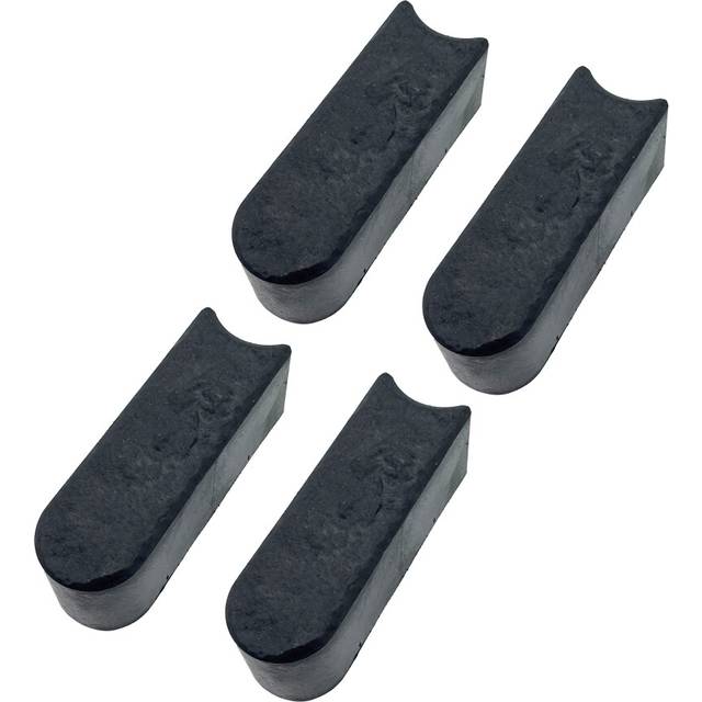 (Pack of 4) Garden Edging Stone Stomp Edge Border Rubber 30cm