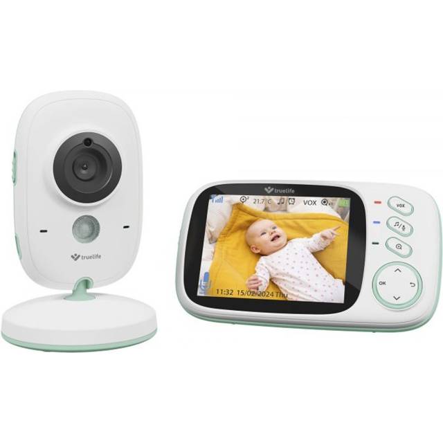 TrueLife NannyCam H32 Pro digital babymonitor med video 1 st.