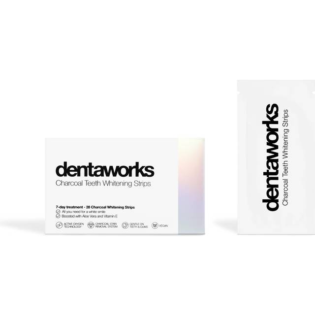 Dentaworks Charcoal Tandblekningsstrips 28 st - Multi