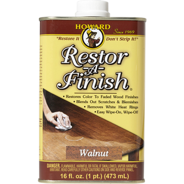 (Walnut, 473ml  16oz) Restor A Finish Wood Treatment Oil