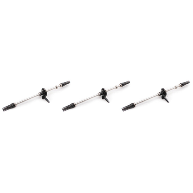 3X Metal Gear Bridge Axle for B-1 B-14 B-24 C-14 RC Car Front Rear Steering Pull Rod Servo Rod,Rear