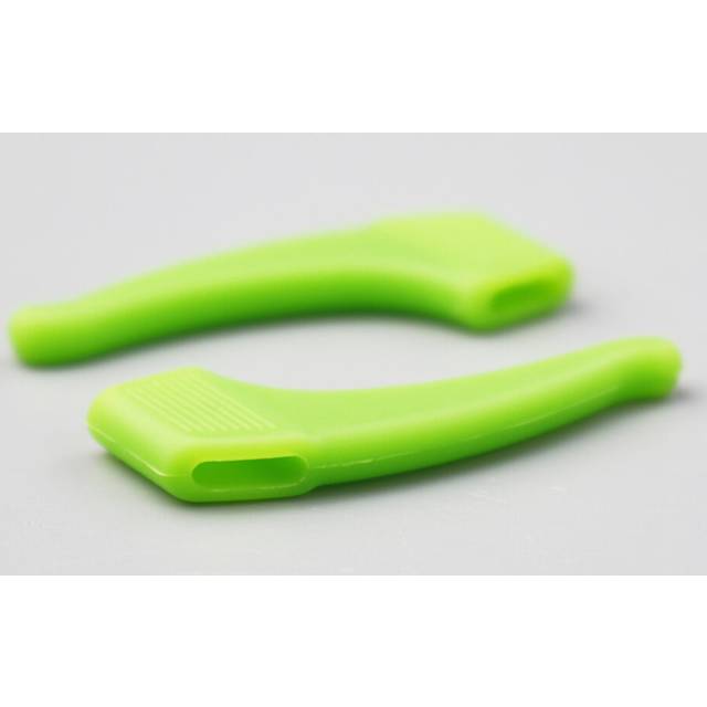 (GJ007 C Green) 1Pair Silicone Anti Slip Ear Hook Eyeglass Eyewear Accessories Eye Glasses