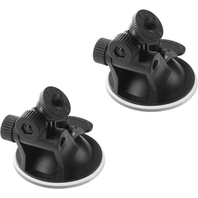 2X Mini Car Suction Cup Mount Holder/ 4 Thread for Hero Sports Camera New