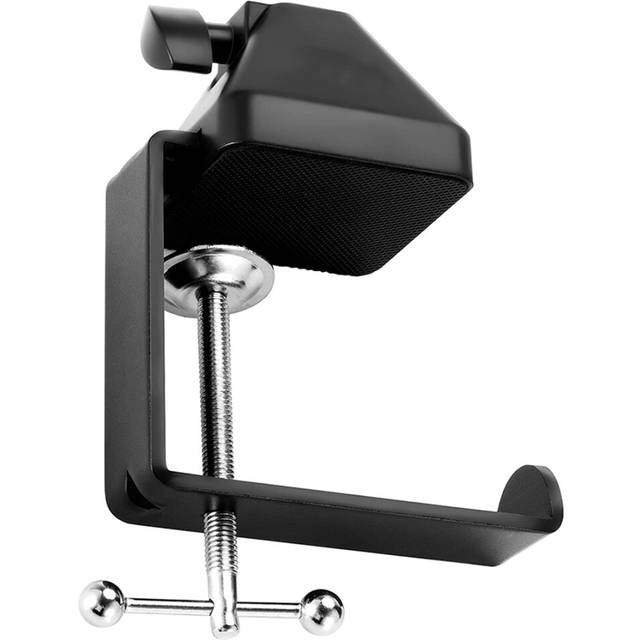 Table Mount Clamp, with Headset Hook for Microphone Suspension Boom