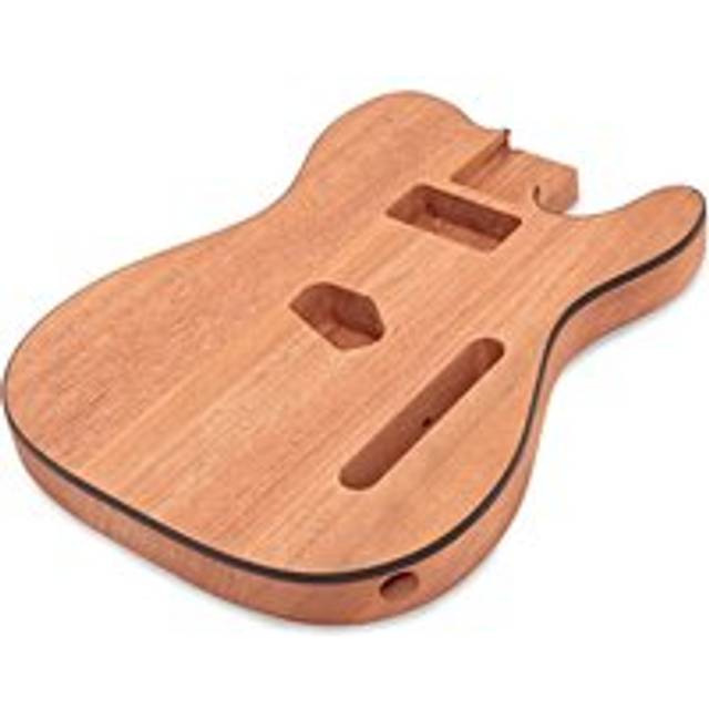 Solo-Cutaway Electric Guitar Body Mahogany with Binding