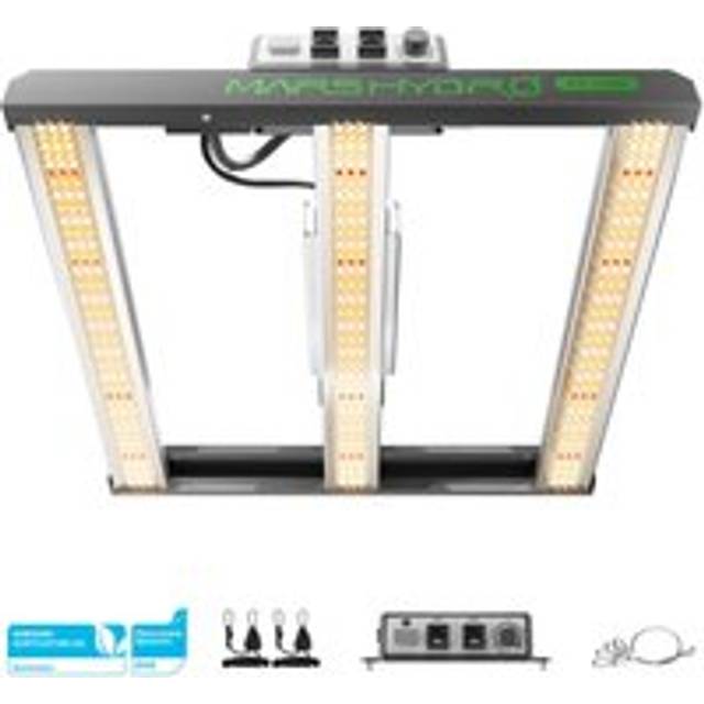 Upgraded Mars Hydro FC 1500 LED Grow Light Full Spectrum, Samsung 301H EVO 150W for 70x70cm Grow Tent Kits (1-3 Plants