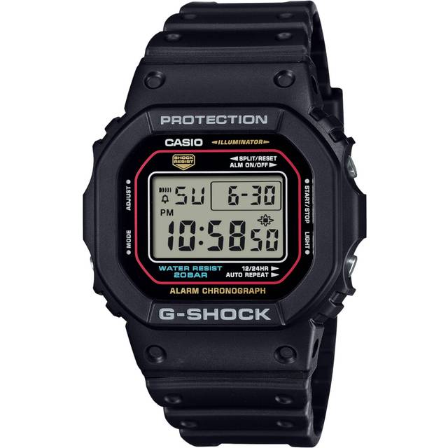 Casio Mens G-Shock Revival Black Digital Watch DW-5600RL-1ER