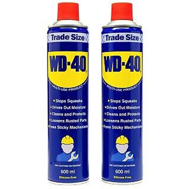 Multi-Use Product - Twin Pack 600ml Can - The Ultimate Lubricant, Rust Protection, Penetrant, and Cleaner for Versatile Applications in Household and