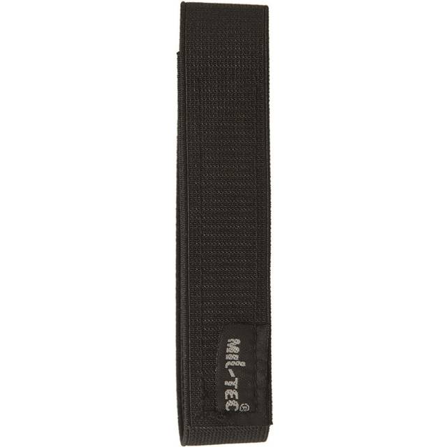 Mil-Tec elastic bands with velcro for legs 2 pcs. - Black