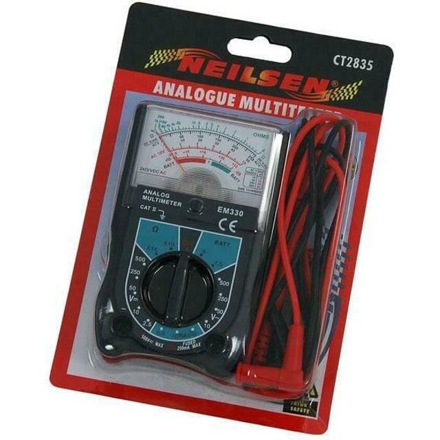Analogue Multi-tester DC & AC Volt Current & Resistance (Genuine Neilsen CT2835)
