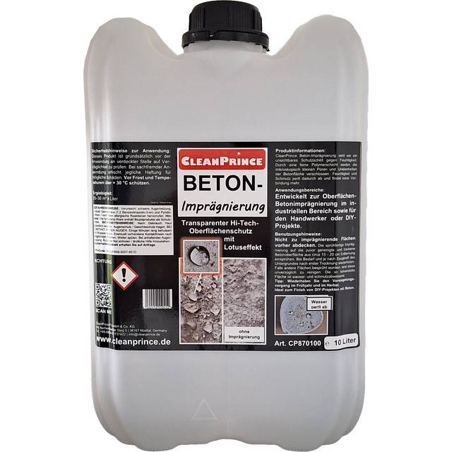 Beton-imprägnierung 5 liter betonimprägnierung seal protection transparent