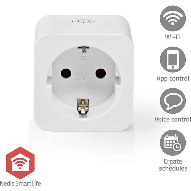 Nedis SmartLife Smart Plug med Energimätning Zigbee