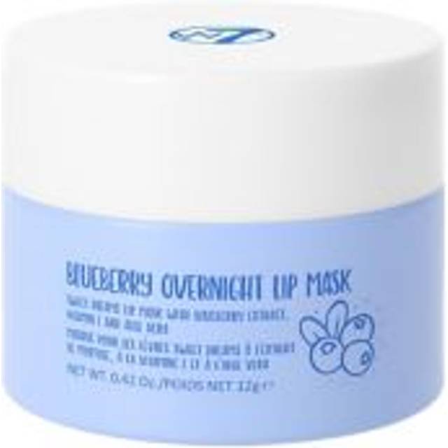 W7 Blueberry Overnight Lip Mask - Blue
