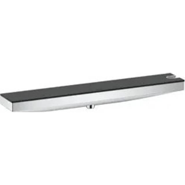 Hansgrohe Rainfinity 500mm Wall Mounted Chrome &amp; Glass Shelf, Outl