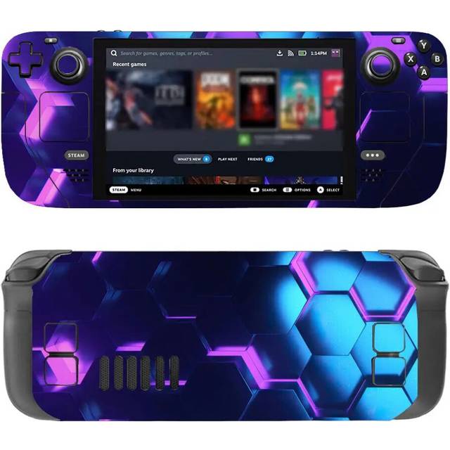 (93) Vinyl Skin Sticker for Steam Deck Console Full Set Aesthetic Premium Decal