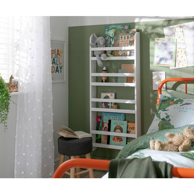 Habitat Kids Scandinavia Wall Mounted Bookcase - White