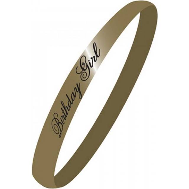 Creative Converting Black And Gold Birthday Girl Sash - Black/gold - one size