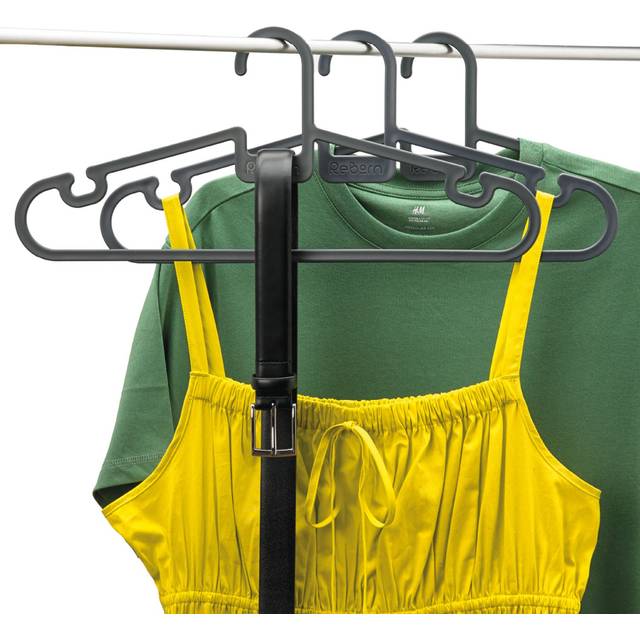 The ReBorn (again) Hangers [pack of 8] - Dark Grey - One Size