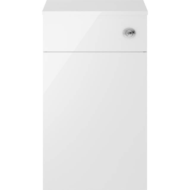 Nuie Athena Gloss White 500mm Back to Wall WC Toilet Unit MOE142
