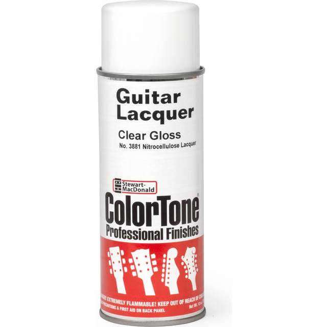 ColorTone Aerosol Guitar Lacquer, Clear Satin