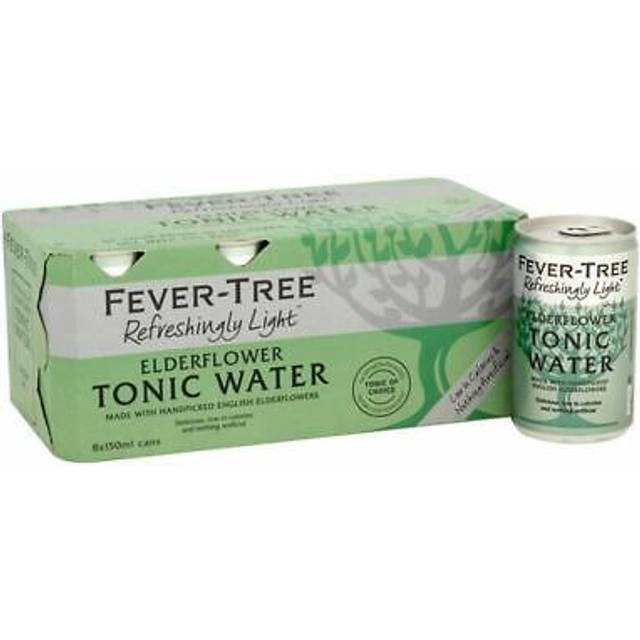 Fever-Tree Refreshingly Light Elderflower Tonic Water 8 x 150ml