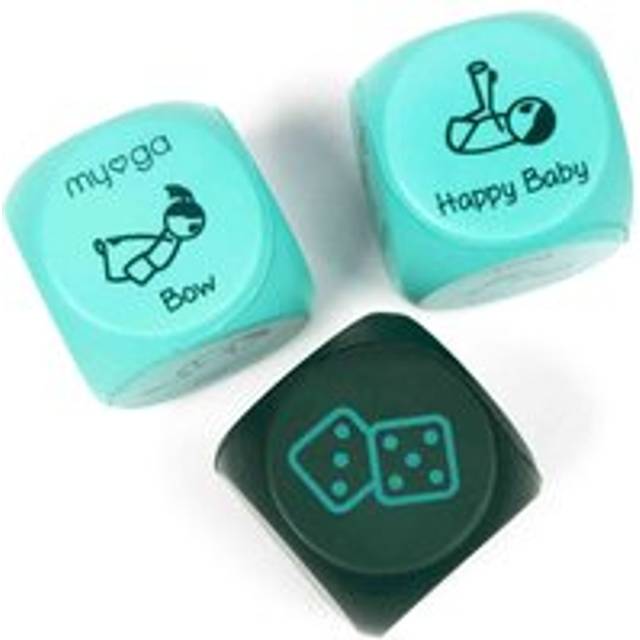 Kids Exercise Yoga Dice - Multi Colour - One Size - Myga