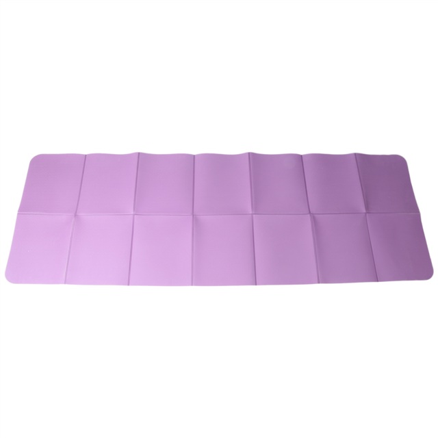 Foldable Yoga Mat Folding Travel Fitness Exercise Non-slip