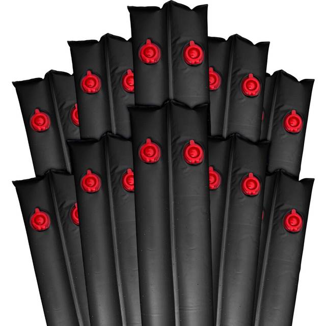 Pool Mate 1381120BLK10A Pool Cover Water Bags  10Pack  10 ft Black Double Chamber  20 Gauge