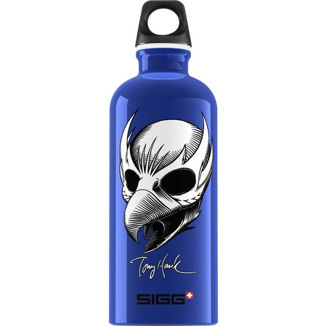 Sigg Tony Hawk Birdman Water Bottle  0.6-Liter  Blue