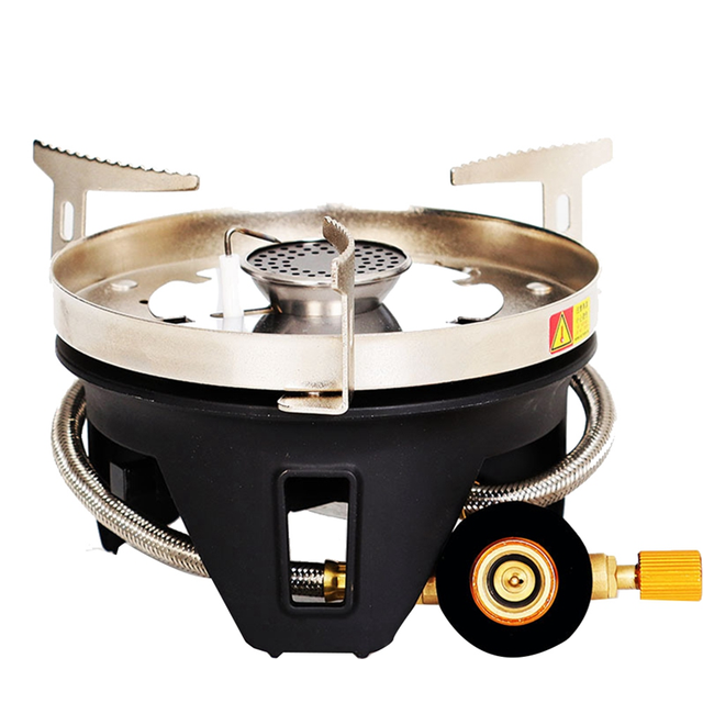LLhappy-Camping Removable Portable Gas Stove Outdoor Equipment Mini Camp Supplies