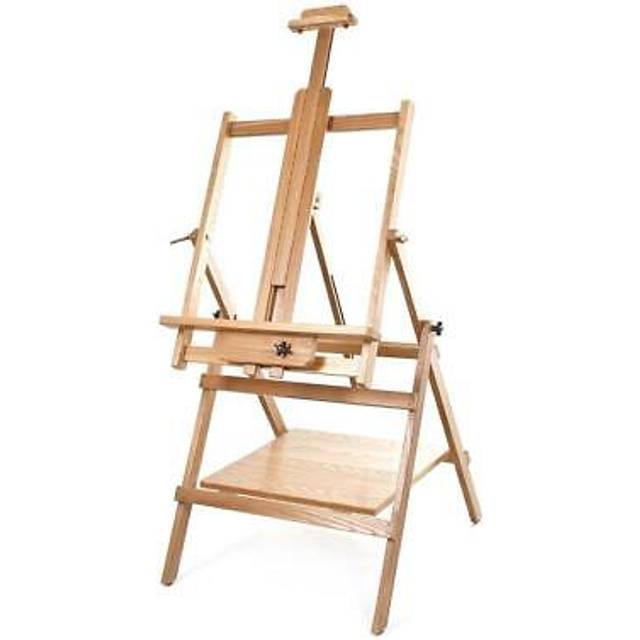 Studio 22 wykeham artist's h frame studio painting easel with shelf