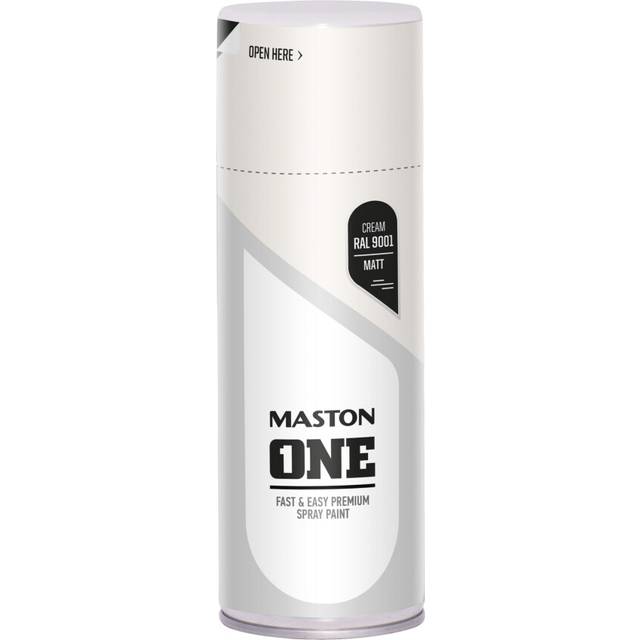 Maston Spray Paint ONE - Matt Cream RAL9001 400ml